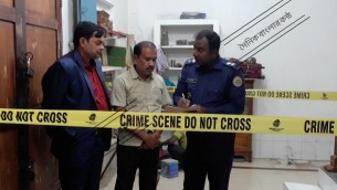 ভোলায় ময়না তদন্ত শেষে সেবাইতের মরদেহ পরিবারের কাছে  হস্তান্তর