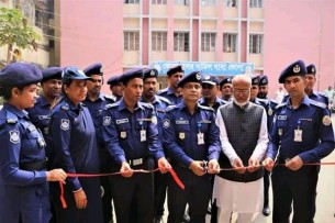 ভোলায় নারী ও শিশুদের জন্য সার্ভিস ডেস্ক উদ্বোধন করলেন পুলিশ সুপার