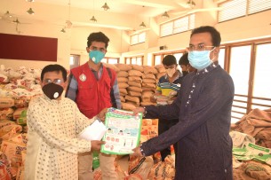 ভোলায় করোনা সংক্রমন প্রতিরোধে রেড ক্রিসেন্ট সোসাইটির কার্যক্রম অব্যাহত