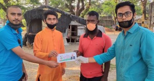 ভোলায় তোফায়েল আহমেদের পক্ষে হতদরিদ্রের বাড়ি বাড়ি জেলা ছাত্রলীগ