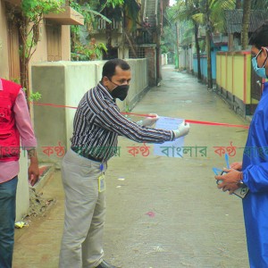 ভোলায় বাবা-মেয়ে করোনায় আক্রান্ত, ৪৫ বাড়ি লকডাউন