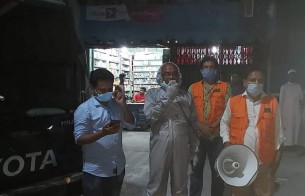 ঘূর্ণিঝড় আম্ফান: ভোলার ঝুঁকিপূর্ণ চর থেকে সরিয়ে নেওয়া হচ্ছে লোকজন