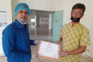 ভোলার এনজিও আইসিডিএস এনজিও এফিয়ারস ব্যুরোর নিবন্ধন সনদ পেল