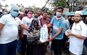 ভোলায় মানবতার সেবায় কাজ করে যাচ্ছে পূর্ব ইলিশা যুব ফাউন্ডেশন