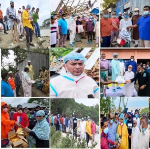 করোনা মোকাবেলায় ৬৪ দিনের  ভোলায় ক্লান্তিহীন সফর শেষে সংসদ অধিবেশনে  যোগ দিতে ঢাকায় গেলেন এমপি শাওন