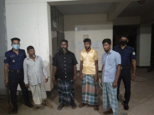 দৌলতখানে ৪ জুয়ারী গ্রেফতার ভ্রাম্যমান আদালতে কারাদন্ড