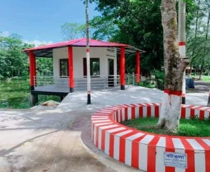 চরফ্যাশন কলেজে উদ্বোধন হলো  ভাসমান ক্যান্টিন শ্যামল ছায়া