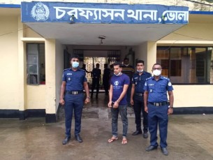 চরফ্যাশনে স্কুলছাত্রী হত্যা মামলার প্রধান আসামী  গ্রেফতার