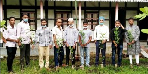 দৌলতখানে ছাত্রলীগের বৃক্ষরোপণ কর্মসূচি পালন