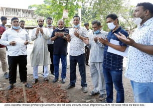 বোরহানউদ্দিন পৌরসভায় ১৮ কি.মি পানি সরবরাহ কাজ উদ্বোধন