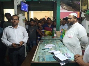 বোরহানউদ্দিনে অতিরিক্ত দামে  আলু বিক্রির অপরাধে  সোয়া লাখ টাকা জরিমানা