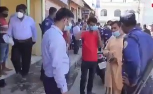 ভোলায় মাস্ক না পড়ায় ৩১  জনের জেল-জরিমানা