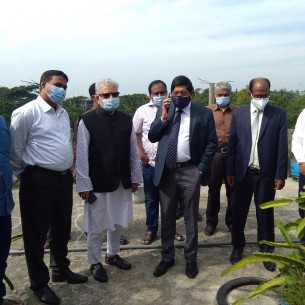 চরফ্যাশনের উন্নয়নমূলক কাজ পরিদর্শন করলেন অতিরিক্ত সচিব মেজবাহ উদ্দিন