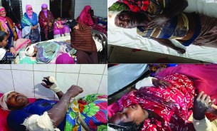 ভোলার চরে রক্তক্ষীয় সংর্ঘষ আহত-১০, নিখোঁজ-১