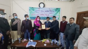 মনপুরায় ইউএনও সেলিমকে বিদায়ী  সংবর্ধনা ও নবাগত শামীমকে বরণ