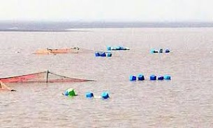 দৌলতখানের মেঘনায় কম্বিং অপারেশন নিষিদ্ধ বেড় জালসহ ট্রলার আটক