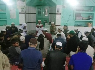 ভোলায় আলীনগর  ইউনিয়ন যুবদলের উদ্যোগে দোয়া মাহফিল