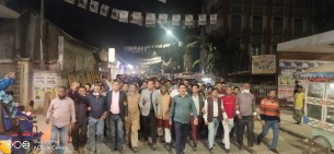 ভোলায় মেয়র প্রার্থী টুম্যানের পক্ষে জেলা বিএনপির গণসংযোগ