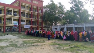 ভোলা ও চরফ্যাসন পৌর নির্বাচনে ভোটের উৎসব