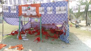 ভোলায় দুই কাউন্সিলর প্রার্থীর কর্মীদের মধ্যে সংর্ঘষ হামলা ভাংচুর,আহত-২০