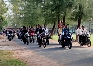 চরফ্যাশনের চরমাদ্রাজ ইউপির  চেয়ারম্যান প্রার্থী ডাঃ আব্দুল মান্নানের শোডাউন