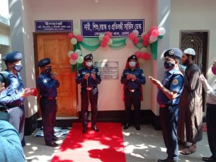 বোরহানউদ্দিন থানায় আধুনিক নারী শিশু,বয়স্ক ও প্রতিবন্ধী সার্ভিস ডেস্ক উদ্বোধন