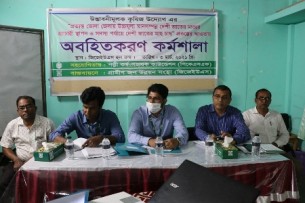 ভোলায় বিলুপ্তপ্রায় দেশীয় মাছের জাতকে  ধরে রাখতে অবহিতকরন কর্মশালা