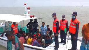 ভোলায় নিষেধাজ্ঞা অমান্য করায় ২৮ জেলে আটক, ২১ জনের কারাদন্ড