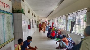 ভোলায় ডায়েরীয়া রোগীর সংখ্যা বৃদ্ধি হাসপাতালে বেড সংকট