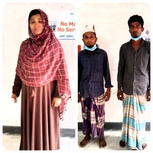 ভোলায় পুলিশের বিরুদ্ধে মিথ্যা অভিযোগ করে জেলে গেলেন দুই দালালসহ এক নারী