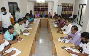 ঘুর্নিঝড় ইয়াস মোকাবেলায় গ্রামীন জন উন্নয়ন  সংস্থায় প্রস্তুতি মূলক সভা অনুষ্ঠিত