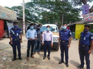 ভোলায় লকডাউনের শর্ত ভঙ্গের দায়ে ৫৭  জনের অর্থদন্ড