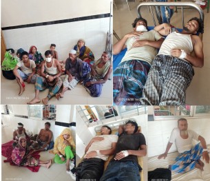 চরফ্যাশনে দুই গ্রুপের সংঘর্ষে আহত ২৩