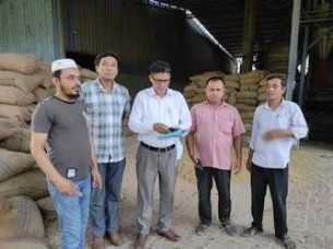 ভোলায় বোরো সংগ্রহ কার্যক্রম চলছে