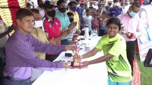 ভোলায় বঙ্গবন্ধু ও বঙ্গমাতা জাতীয় গোল্ডকাপ  ফুটবল টুর্নামেন্টের ফাইনাল খেলা অনুষ্ঠিত