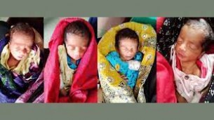 একসঙ্গে ৪ কন্যা সন্তান জন্ম দিলেন ফেনীর সালমা