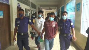 বোরহানউদ্দিনে দলবেঁধে ধর্ষণ মামলার মূল আসামী তিন দিনের রিমান্ডে