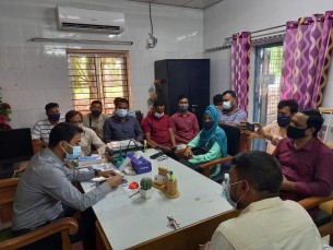 দৌলতখানে করোনা ভাইরাসের সংক্রমণের  উর্ধ্বগতি