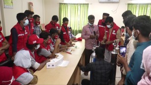 ভোলায় রেড ক্রিসেন্ট সোসাইটির অক্সিজেন  সেবার উপর দিন ব্যাপী প্রশিক্ষণ