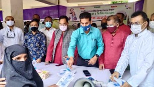 টিকা দেয়ার যে কর্মসূচি প্রধানমন্ত্রী  নিয়েছেন এটা ঐতিহাসিক প্রশংসিত : তোফায়েল আহমেদ