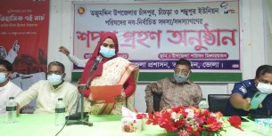 তজুমদ্দিনে তিন ইউপির ৩৬ সদস্যের শপথ গ্রহন