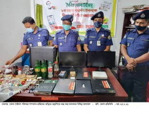 হকার মারধর ও মাদক মামলায় ভোলা টাইমসের সম্পাদক জেলহাজতে