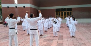 ভোলার তিন উপজেলায় চলছে কিশোরীদের কারাতে প্রশিক্ষণ