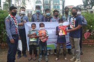 ভোলায় বিশ্ব শান্তি দিবস  উদযাপন করলো রোভার স্কাউটস