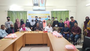 ভোলায় স্বাস্থ্যসেবার মান উন্নয়নে কমিউনিটি স্কোরকার্ড বিষয়ক সভা