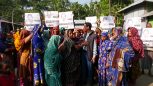 চরফ্যাশনে শেষ মুহূর্তে জমে  উঠেছে নির্বাচনী প্রচারণা