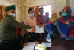 চরফ্যাশনে গ্রাম ভিত্তিক অস্ত্রবিহীন  ভিডিপি প্রশিক্ষণ সমাপ্ত