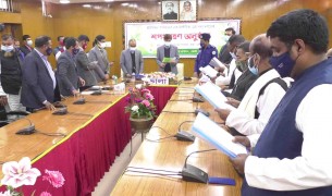 ভোলায় নবনির্বাচিত ৭ ইউপি চেয়ারম্যানের শপথ গ্রহণ