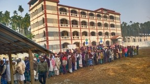 চতুর্থ ধাপের ইউপি নির্বাচনে  বোরহানউদ্দিনে উৎসবমুখর ভোট