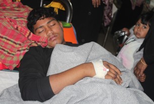 ভোলায় ব্যবসায়ী ও কর্মচারীর উপর  দুর্বৃত্তদের হামলা